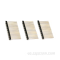 Conector de cabezal de clavija de paso de 2,54 mm 20P